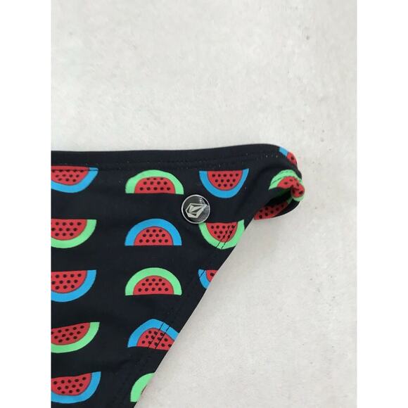 Volcom Multicolor Swim Malika Watermelon Bikini Bottom Swimwear - Picture 5 of 6